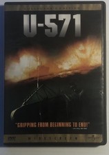 DVD U 571 Matthew McConaughey Bill Paxton Jon Bon Jovi Submarines WWII War 2000