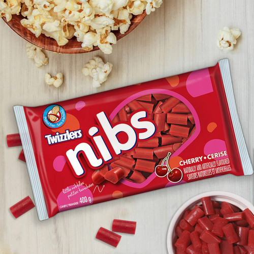 Twizzlers Nibs Cherry Flavored (400g / 14oz per pack) - Picture 3 of 5