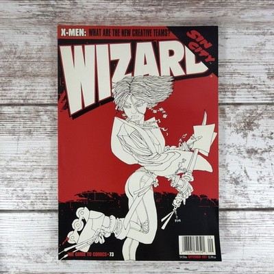 Wizard Comics Guide #73 September 1997 Wolverine Sin City Todd MacFarlane Spawn