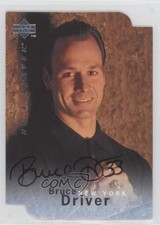 1995-96 Upper Deck Be a Player Die-Cut Auto Bruce Driver #S147 Auto 0s55