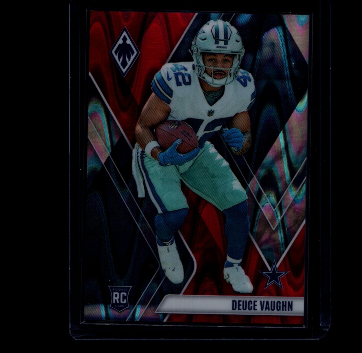 2023 Panini Phoenix - Rookies Deuce Vaughn #134 Red Seismic /199 (RC)