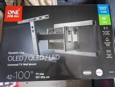 Image of One for All WM5660 Full Motion TV Wall Mount Bracket up to 100"