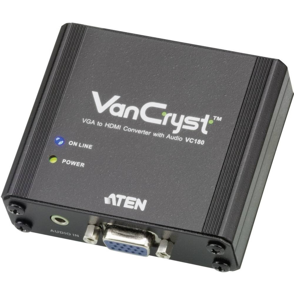 ATEN AV Konverter VC180 [VGA, Klinke - HDMI] 1920 x 1080 Pixel