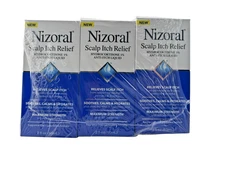 Nizoral Scalp Anti-Itch Relief 1% Liquid 2 fl oz- 3 pack🔥 EXP 12/2026 NEW