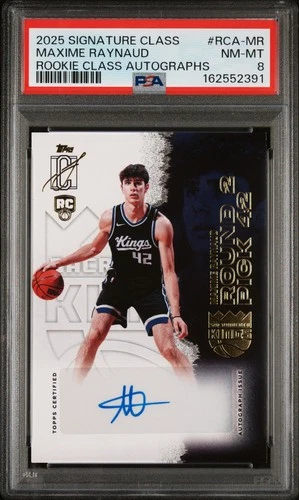 2025 Topps Signature Maxime Raynaud Base (RAW)