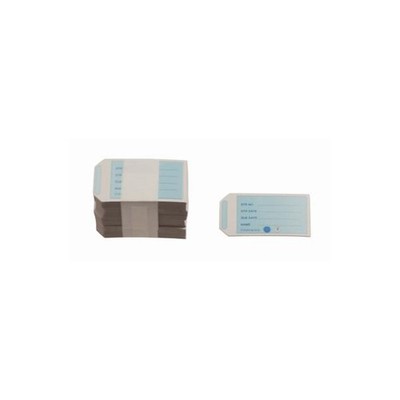 KENNZEICHNUNGSSCHILDER Groß 100Stk Indikator Sterilisationscontainer Papier