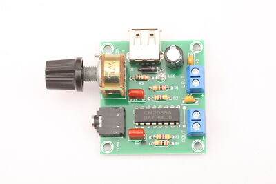 PM2038 2X5W Audio Amplifier Bord 5V USB Power Supply Adjustable Volume