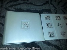 HALLMARK Pearl White PICTURE PHOTO ALBUM Scrapbook WEDDING ANNIVERSARY BABY New