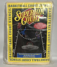 Superior Court Stencil for Basketball Court Regulation Markings, Ursa Major 1994
