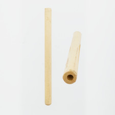 12-inch Replacement Wood Handle 7/8" od with 7/16" hole in one end for tool