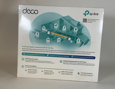 TP-Link Deco AX3000 WiFi 6 Mesh System (Deco X60) Router Extender