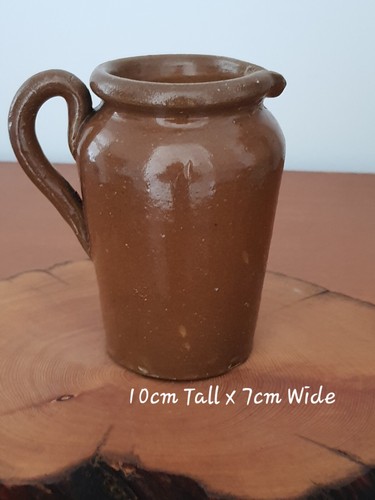 Antique Miniature Earthenware Jug 10cm - Picture 4 of 7