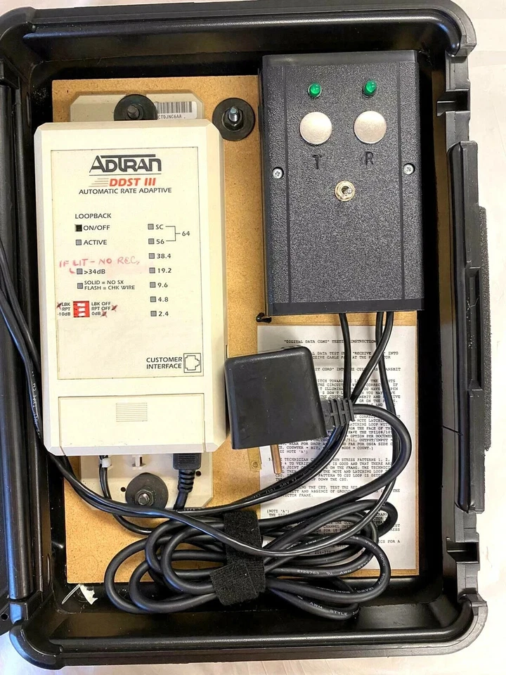 AdTran 1210.048L1 DDST III Automatic Rate Adaptive Customer Interface USED. - Image 3 of 4