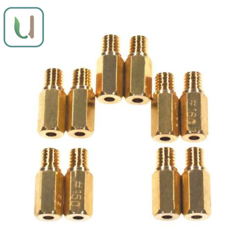 10Pcs #118-155 158 160 Main Jet For PWK Keihin Carburetor Main Jet PWK DRR OKO - Picture 4 of 9