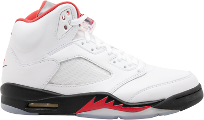 Jordan 5 Retro Mid Fire Red. Nike Air on the back. SZ 11 Never