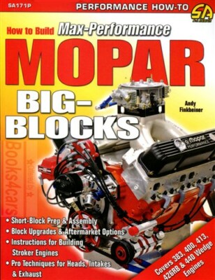 CHRYSLER Motorhandbuch DODGE PLYMOUTH Buch MOPAR Performance Big Block How To