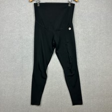 Active Truth Leggings Womens Medium W32xL26 Black Maternity Stretch Cropped