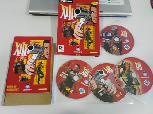 XIII 1º Edition juego para PC 4 X Cd-Rom En Espagnol Ubisoft Boîte ...