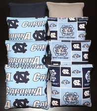 University of NORTH CAROLINA TARHEELS Cornhole Bean Bags ACA Regulation UNC Bags