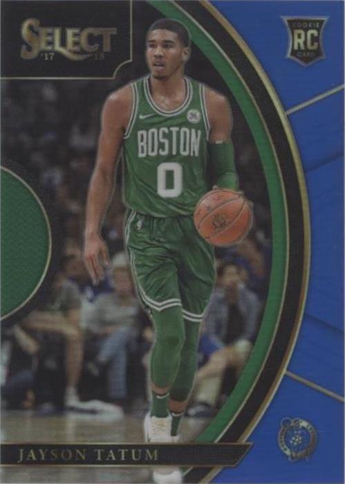 2017-18 Panini Select - Concourse Jayson Tatum #93 Blue Prizm /299