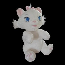 Disney Babies The Aristocats Marie Plush White Kitty Cat Stuffed Animal Toy