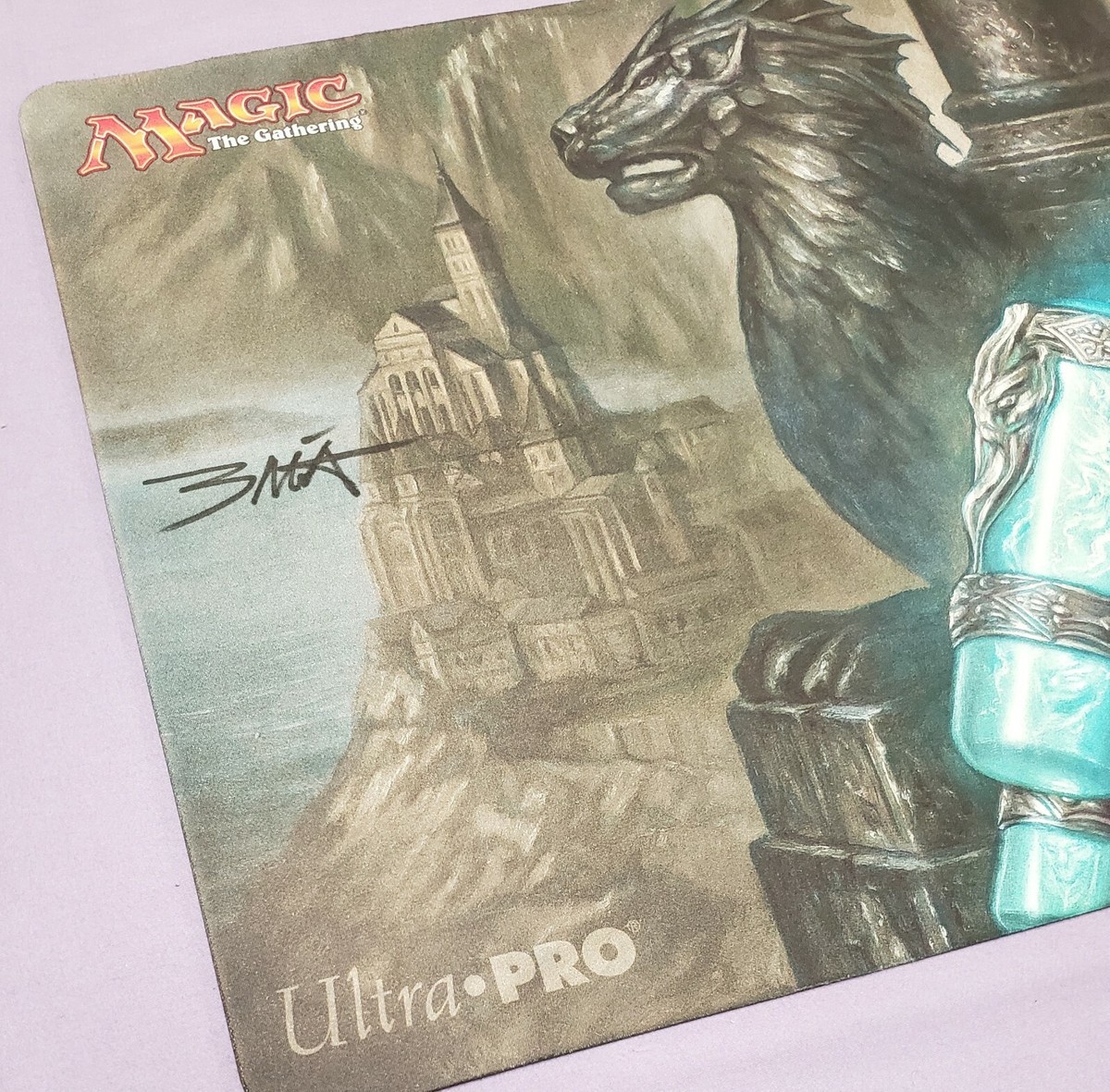 Snapcaster Mage MTG Play Mat SIGNED Playmat Volkan Baga OFFICIAL