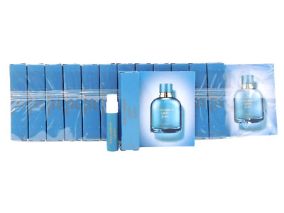 D&G LIGHT BLUE FOREVER POUR HOMME EDP .8ml .02fl oz x 12 COLOGNE SPRAY SAMPLES