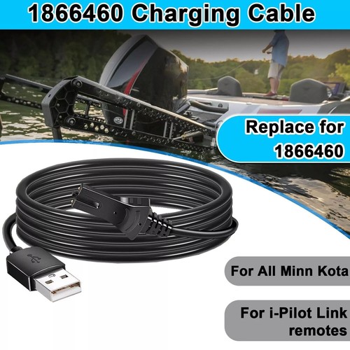 per Minn Kota i-Pilot Link Telecomando Caricatore USB Cavo di Ricarica 1866460 - Foto 3 di 9