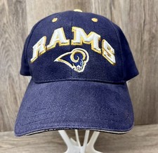 Vintage St Louis Rams Hat Cap Game Day Logo Athletic Los Angeles-Adjustable