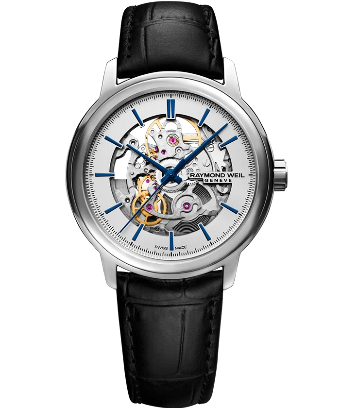 Raymond weil maestro skeleton price sale