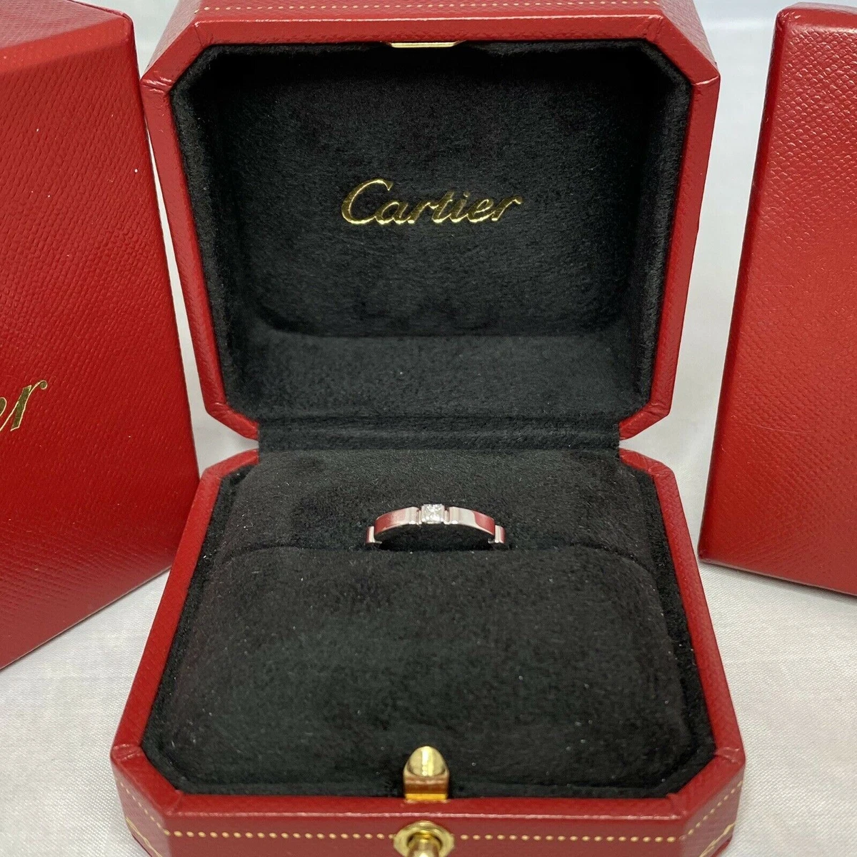 Cartier princess cut diamond hotsell ring
