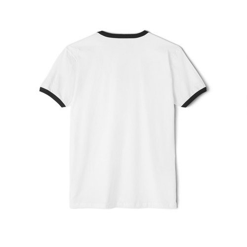 Corgi dog lover Unisex Cotton Black Ringer T-Shirt - Picture 4 of 6