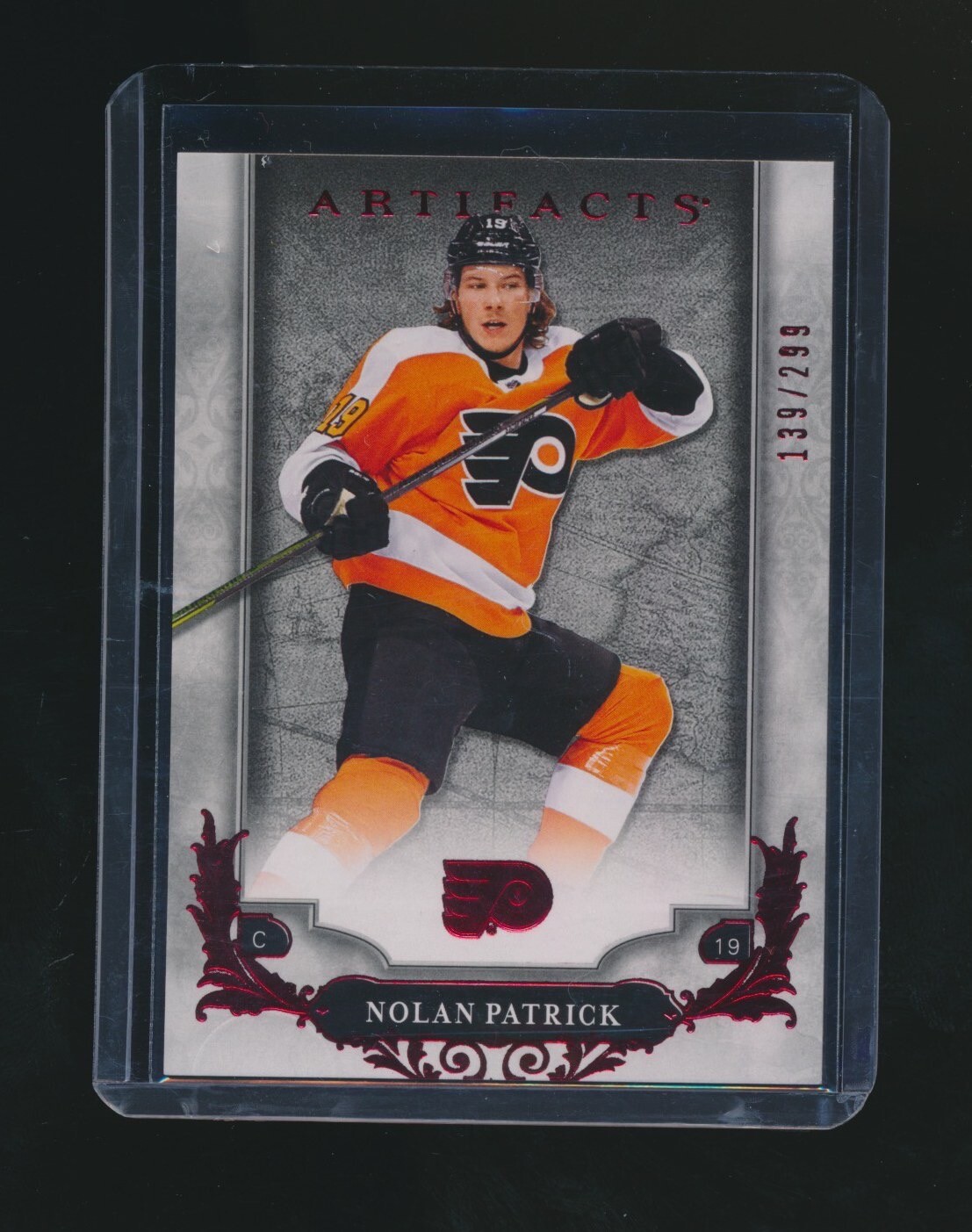 NOLAN PATRICK 2018-19 UPPER DECK ARTIFACTS RED PARALLEL 139/299 #21