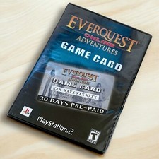 EverQuest Online Adventures Game Card PlayStation PS2 New Sealed 2002