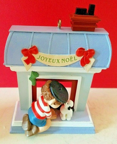 Windows of the World Joyeux Noel Hallmark Collector Ornament with Original Box - Picture 2 of 5
