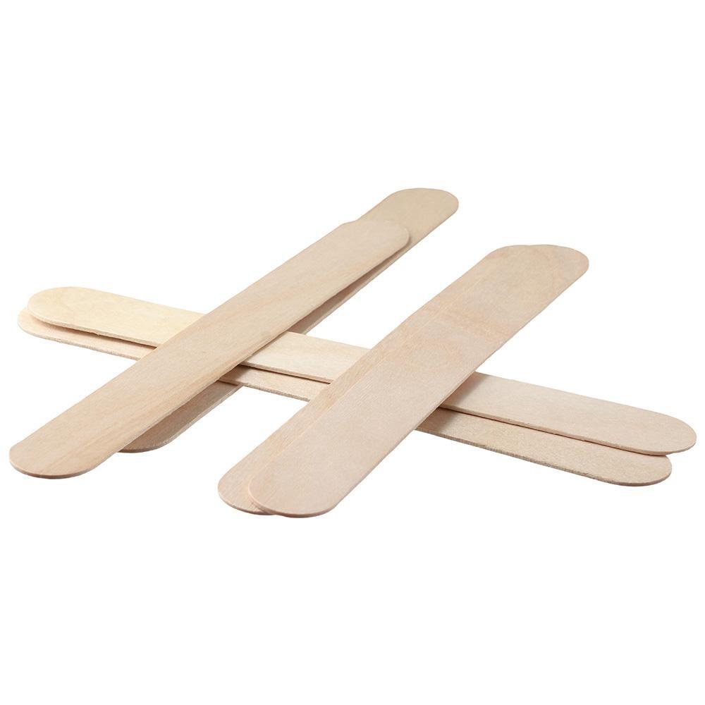 100Pcs Extra Large 8'' Jumbo Craft Sticks Large Tongue Depressors DIY