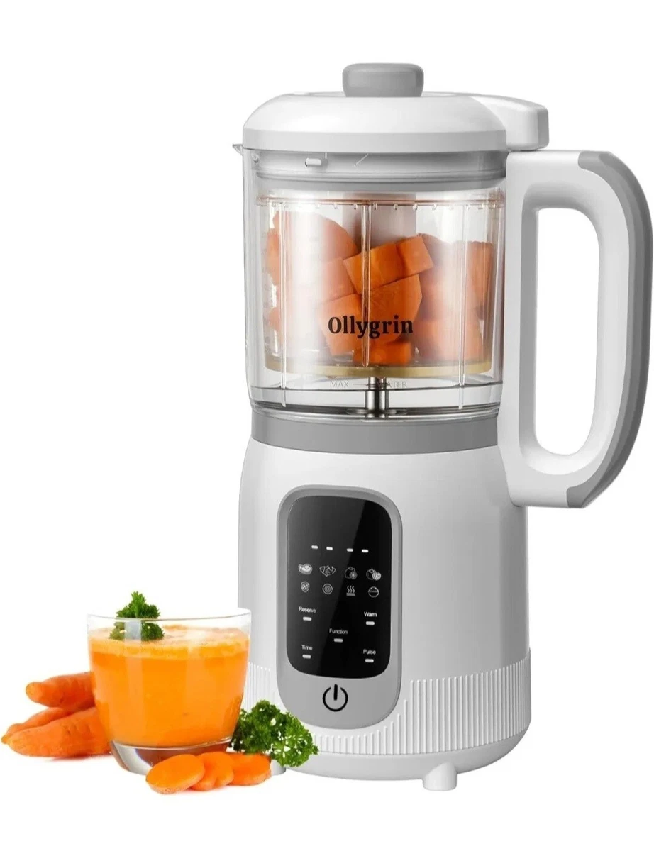 Ollygrin Baby Food Maker Steamer and Blender, Baby Food Processor Puree  Machine