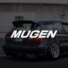 Mugen Decal Vinyl Sticker Window Wall Jdm Car Power