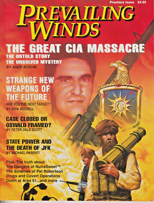 Prevailing Winds US Investigative Magazine first issue 1995  CIA JFK Area 51