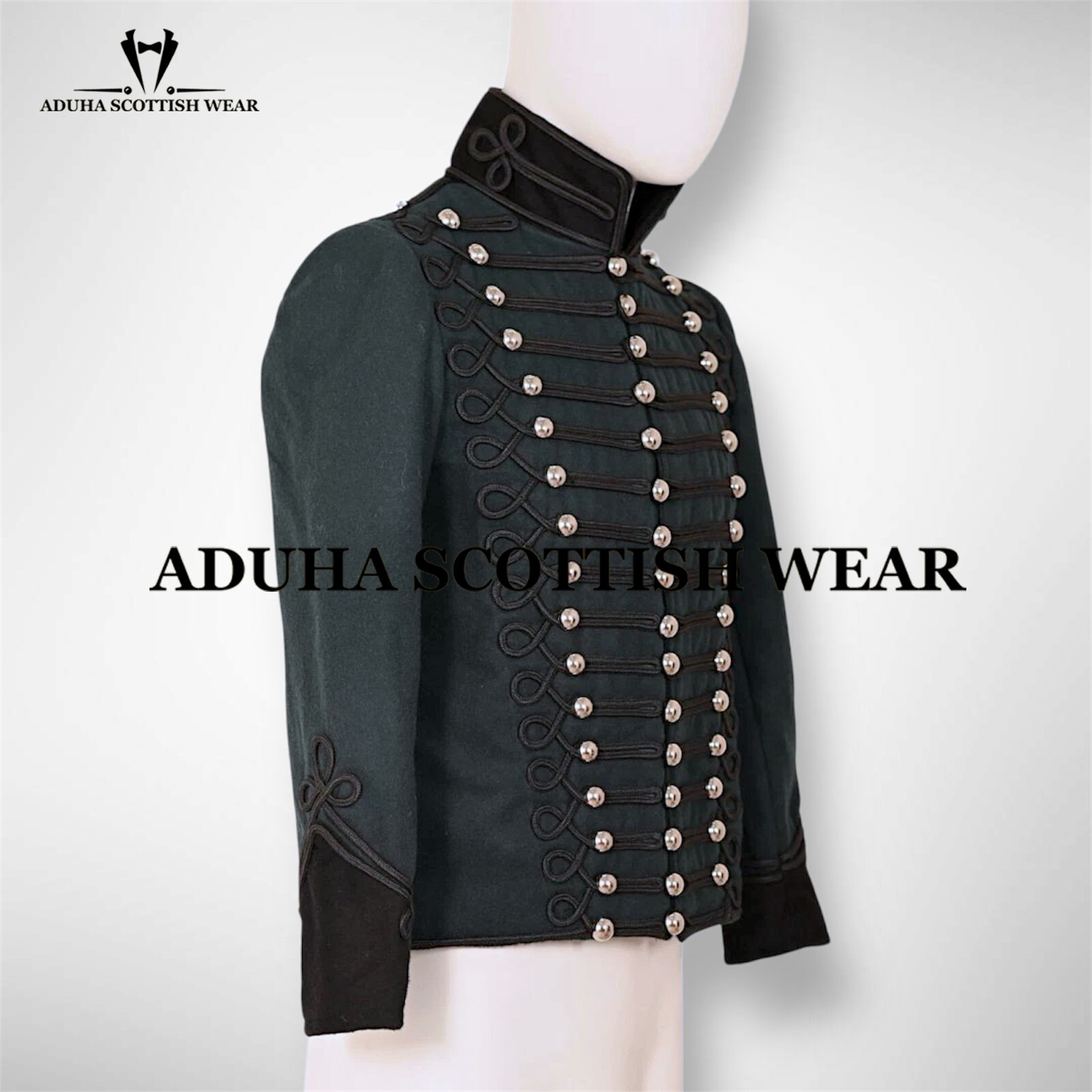 Napoleonic British 95th Rifles Guard Jacket Tunic Coat - Military ...