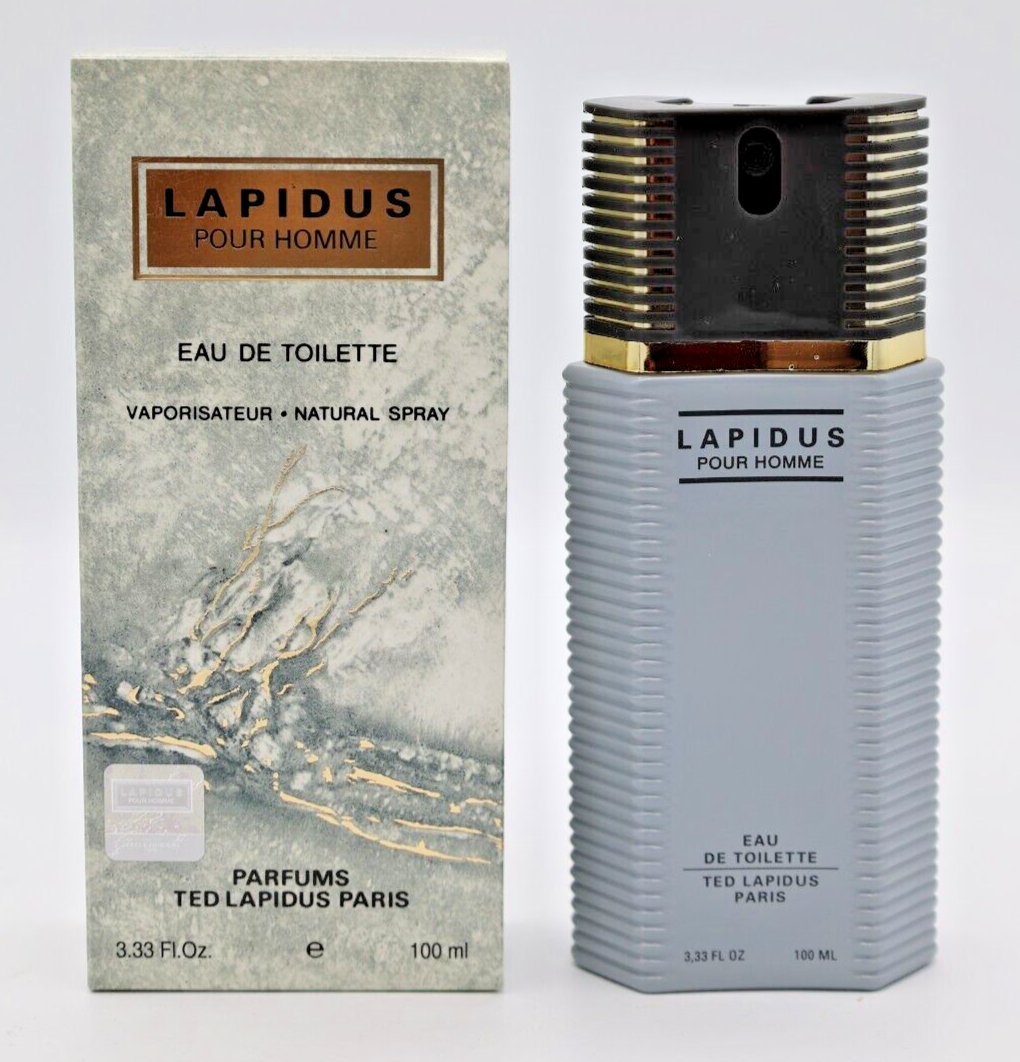 Ted Lapidus Lapidus Pour Homme EDT 100ml / 3.33 oz Vintage