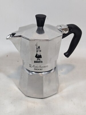Bialetti Moka Express 1 Cup Stovetop Espresso Coffee Maker Made In Italy