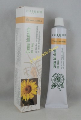 Erbolario bioecocosmesi moisturiser face 50ml Anti-Rosehip Sunflower | eBay
