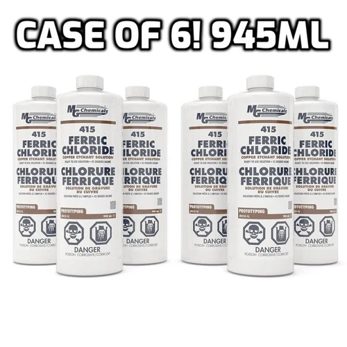 MG Chemicals-415-1L FERRIC Chloride Solution, 42 Degree BAUME 6 Bottle Case Pack