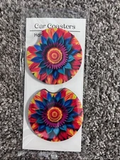 car coaster set of 2