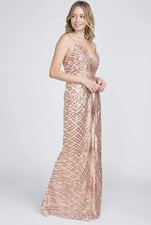 Minuet Women Evening Party Gown New With Tag ! Size Small ! MRP : 295$