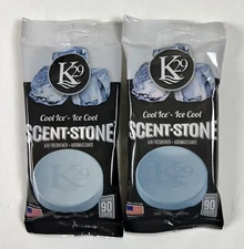 Scent Stones-K29 Keystone Air Freshener -COOL-ICE (2 Stones) Las Pastillas De PR