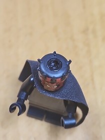 Lego Star Wars Darth Maul Minifigure W/ Crown Hood & Red Lightsaber From 7961