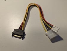 Cavo SATA Da 4 Pin Molex IDE A 15Pin Femmina Maschio - Foto 4