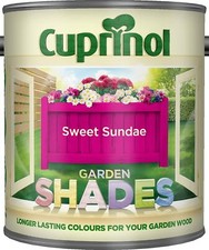 Cuprinol Garden Shades Paint Furniture Sheds Fences Various Colours 1 litre